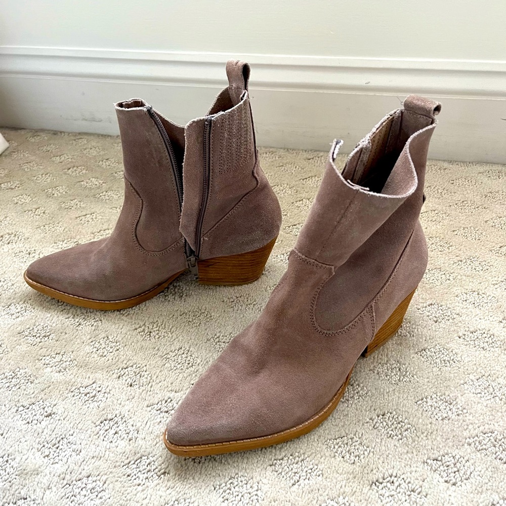 Jeffery Campbell short cowboy boots